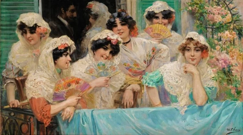 Ulpiano Checa - Il balcone